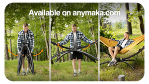 anymaka Folding Hammock Stand